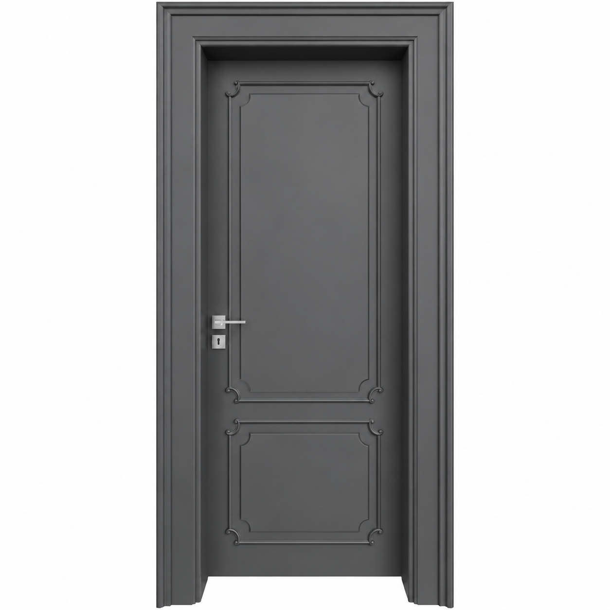 BY-5015V Porte intérieure Laqué Vitrée